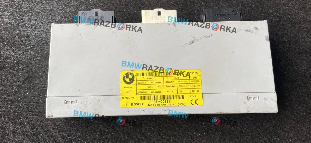 блок управления крышкой багажника BMW 7 серия F01/F02 F01 2009, 4.0 л., дизель, АКПП, imperial-blau brillant metallic, седан, задний привод, правый руль, 7258363