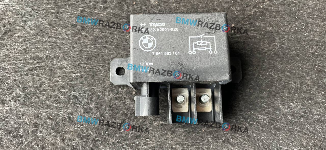 блок управления вентилятором (реле) BMW 7 серия F01/F02 F01 2009, 4.0 л., дизель, АКПП, imperial-blau brillant metallic, седан, задний привод, правый руль, 61367661503