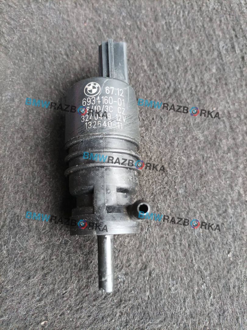 насос (моторчик) омывателя стекла BMW 5 серия F07/F10/F11 2011, 3.0 л., N57 D30 A, дизель, АКПП, хетчбэк 5 дв., задний привод, правый руль, 6934160