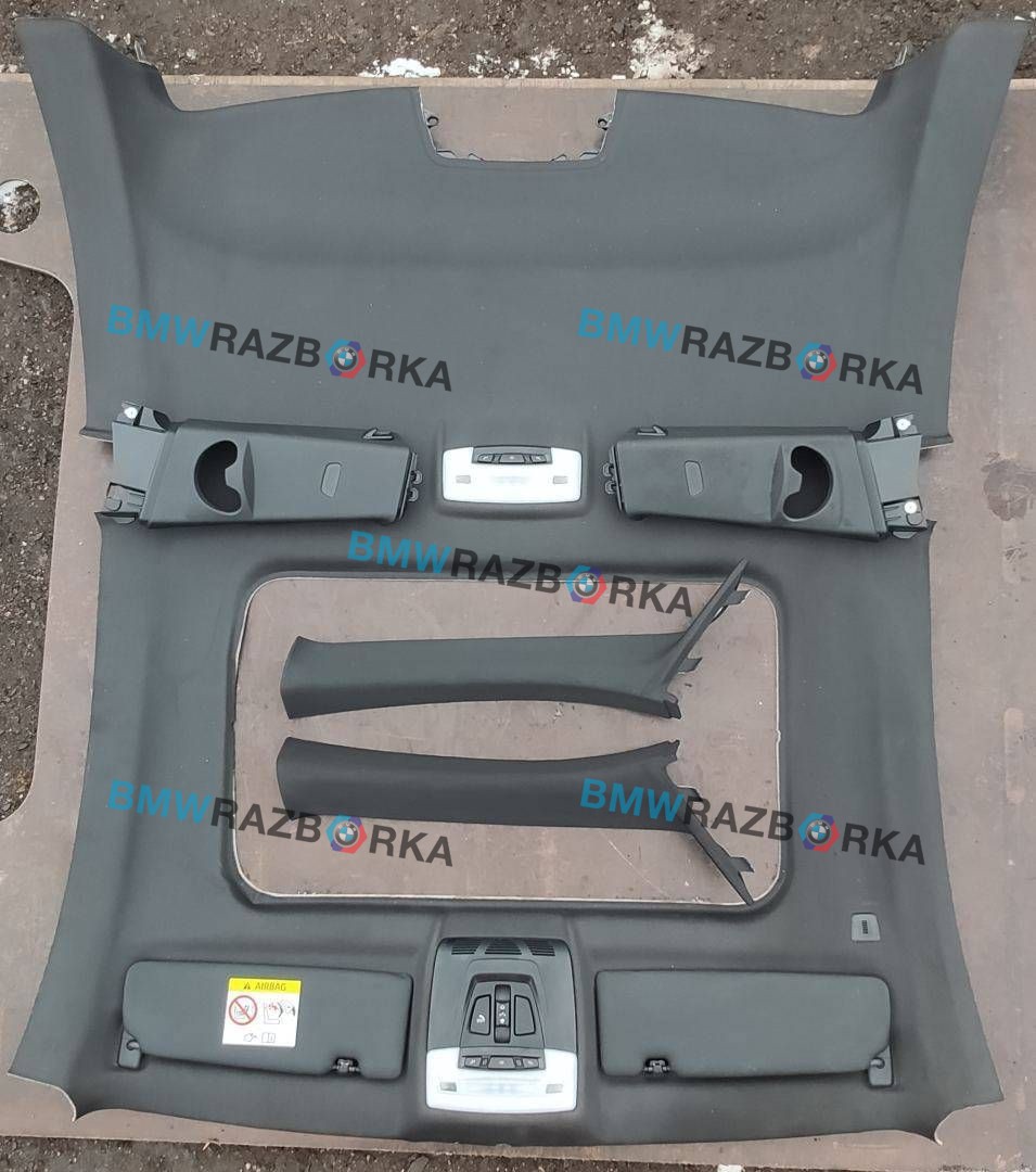 потолок BMW M2 F87 2016, 3.0 л., i, N55 B30 A, бензин, МКПП, купе, задний привод, правый руль, 9277932, 6826924, 8057937, 8057938, 7265990, 7265989, 7265992, 7326250, 7265991, 7326249