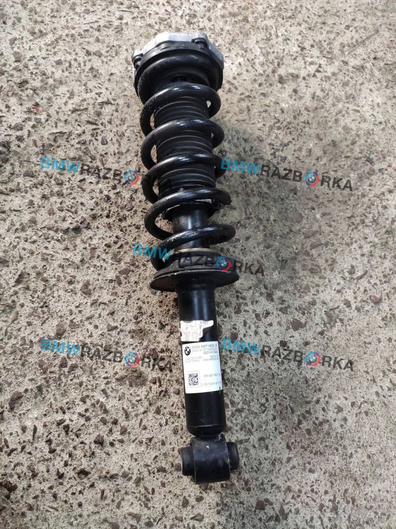 амортизатор задний левый BMW X3 G01 2021, 2.0 л., B47 D20 B, дизель, АКПП, 475 black-sapphire metallic, внедорожник 5 дв., полный привод, правый руль, 6871802