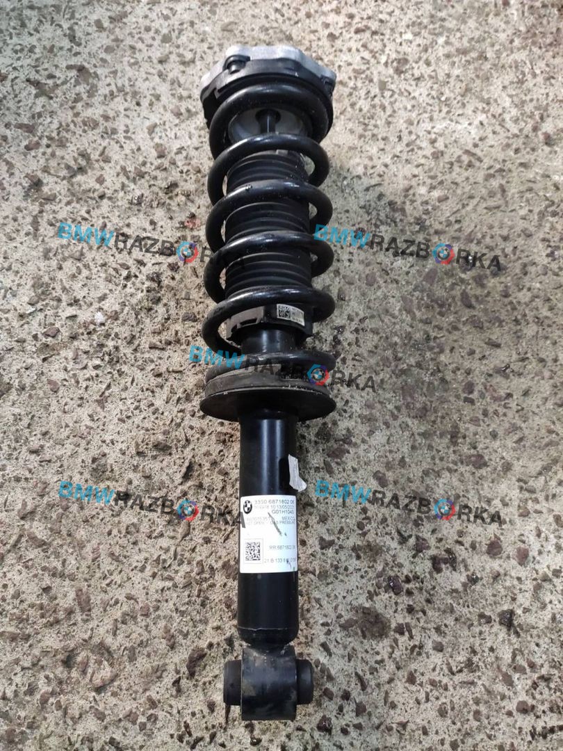 амортизатор задний правый BMW X3 G01 2021, 2.0 л., B47 D20 B, дизель, АКПП, 475 black-sapphire metallic, внедорожник 5 дв., полный привод, правый руль, 6871802