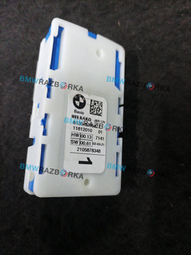 распределитель тока BMW X3 G01 2021, 2.0 л., B47 D20 B, дизель, АКПП, 475 black-sapphire metallic, внедорожник 5 дв., полный привод, правый руль, 8795477, 61358795477