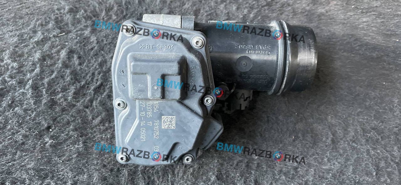 заслонка дроссельная BMW 3 серия F30/F31/F34 F31 2014, 2.0 л., N47 D20 C, дизель, МКПП, синий, универсал, полный привод, правый руль, 7810752