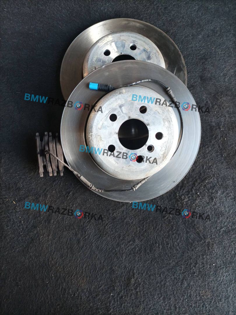 диски тормозные задние BMW X3 G01 2019, 2.0 л., B48 B20 B, бензин, АКПП, внедорожник 5 дв., полный привод, правый руль, 6882245, 6882246