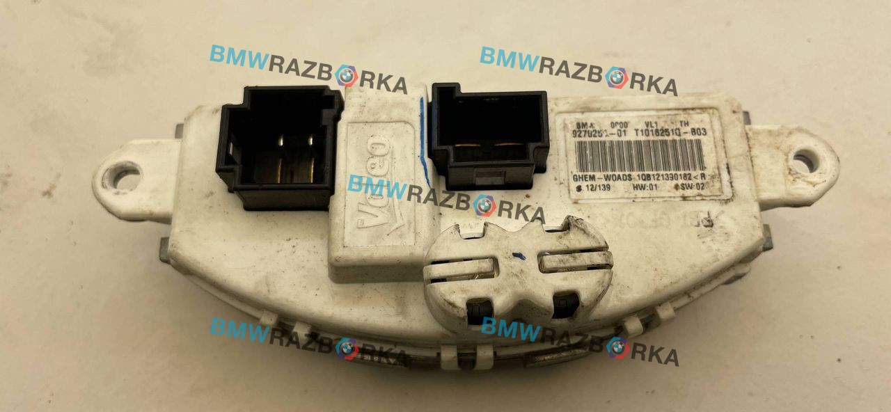 сопротивление печки BMW 3 серия F30/F31/F34 2012, 2.0 л., бензин, АКПП, седан, задний привод, 9270254