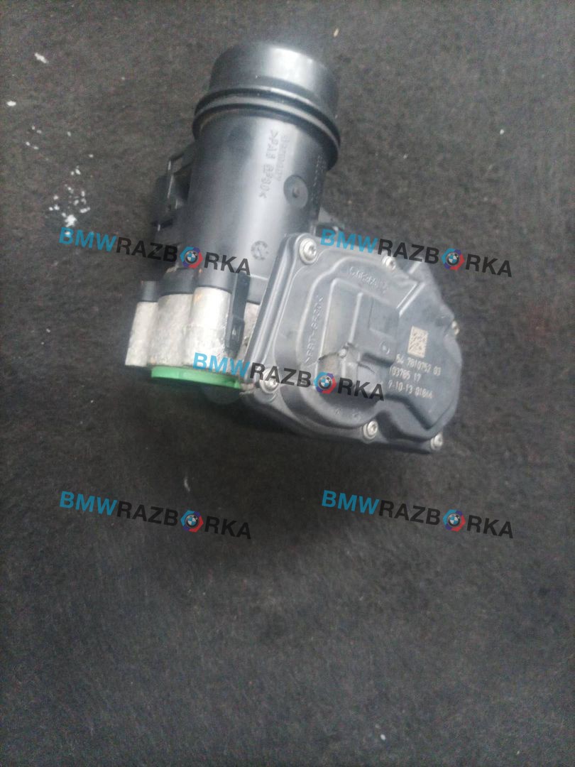заслонка дроссельная BMW 5 серия F10/F11 [рестайлинг] F10 2013, 2.0 л., D, N47 D20 C, дизель, МКПП, белый, седан, задний привод, правый руль, 7810752