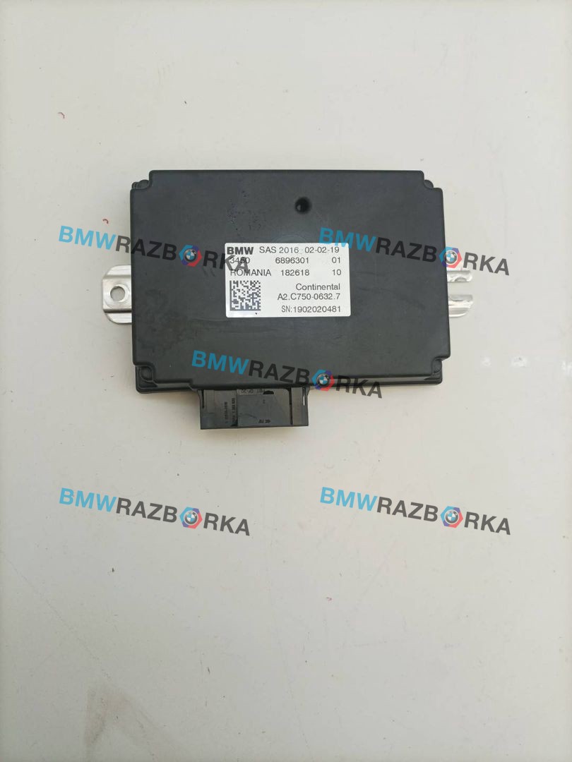 блок управления sas BMW X3 G01 2019, 2.0 л., B48 B20 B, бензин, АКПП, внедорожник 5 дв., полный привод, правый руль, 34506896301