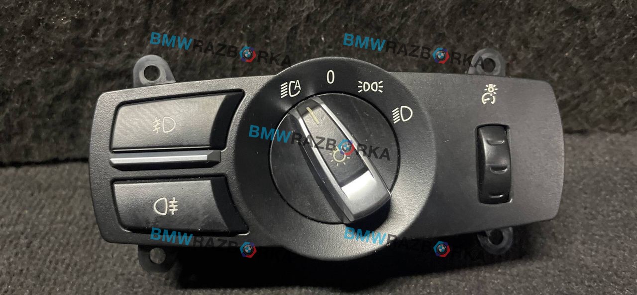 переключатель света BMW 7 серия F01/F02 F01 2009, 3.0 л., N57 D30 A, дизель, АКПП, седан, задний привод, правый руль, 9192744