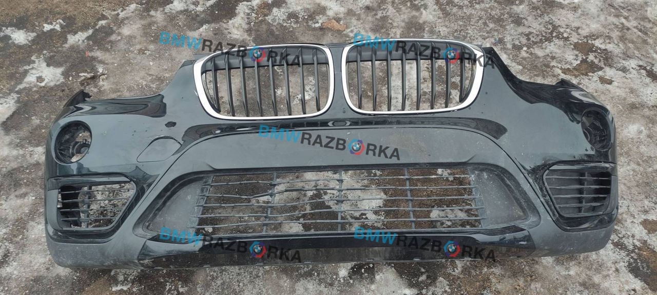 бампер передний BMW X1 F48 2018, 2.0 л., внедорожник 5 дв., передний привод