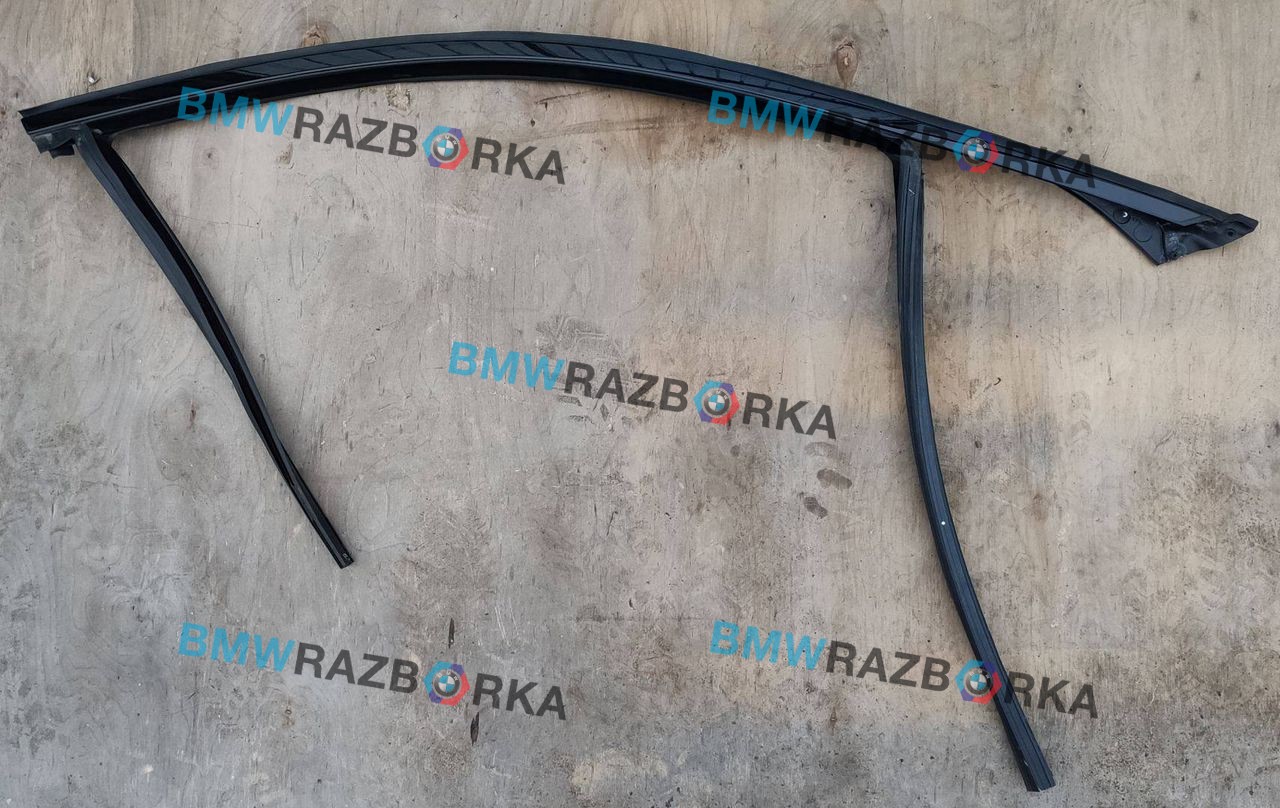 молдинг двери передней правой BMW 5 серия G30/G31 G31 2017, 3.0 л., B57 D30 A, дизель, АКПП, универсал, полный привод, 7390114
