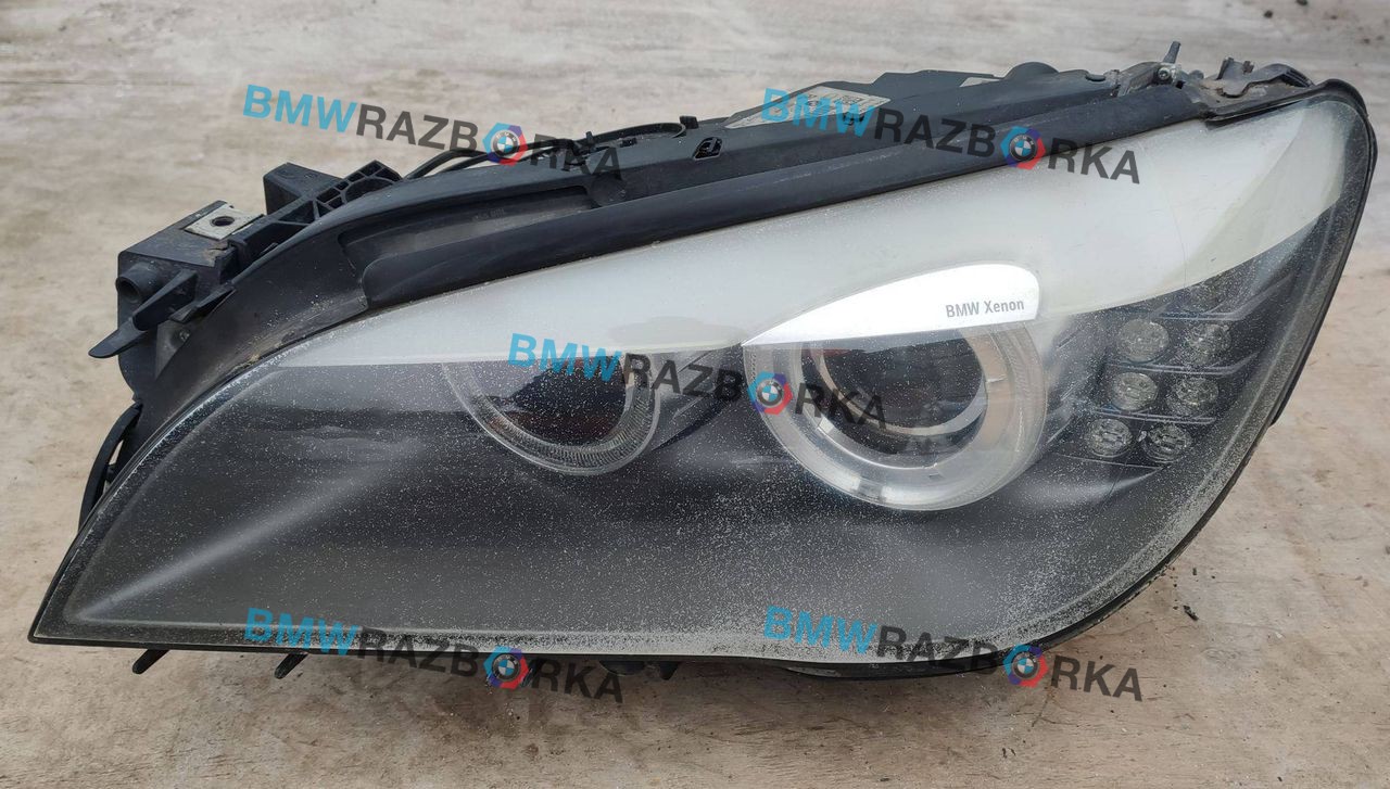 фара левая BMW 7 серия F01/F02 F01 2009, 3.0 л., N57 D30 A, дизель, АКПП, седан, задний привод, правый руль, 7182139