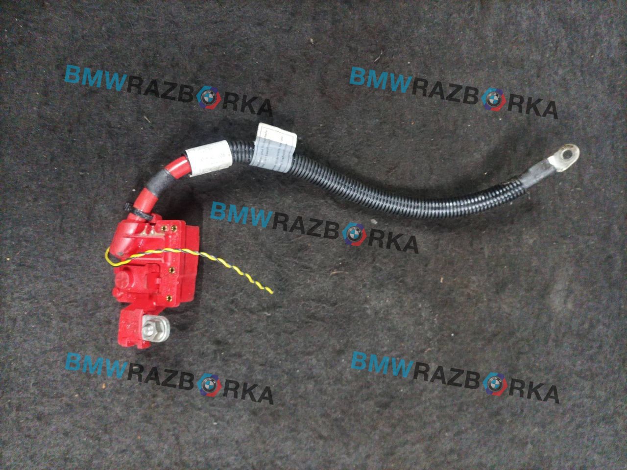 клемма аккумулятора плюс BMW X6 E71/E72 E71 2011, 4.4 л., N63 B44 A, бензин, АКПП, внедорожник 5 дв., 9217004, 9217003
