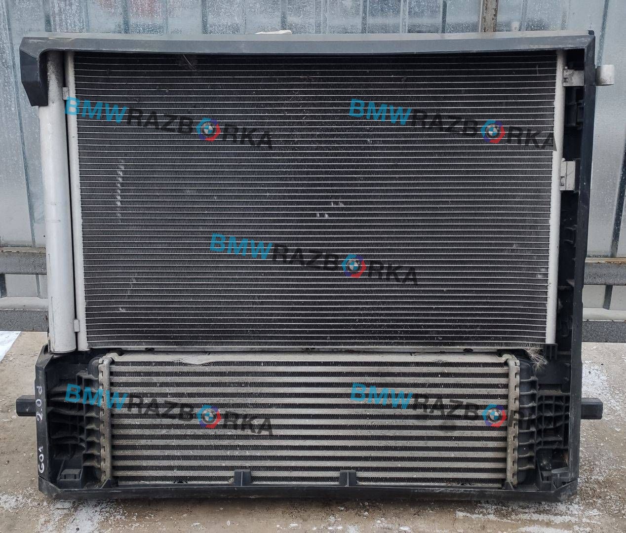 кассета радиаторов BMW X3 G01 2018, 2.0 л., дизель, 8686170, 17118578142, 17428472314, 64539389411