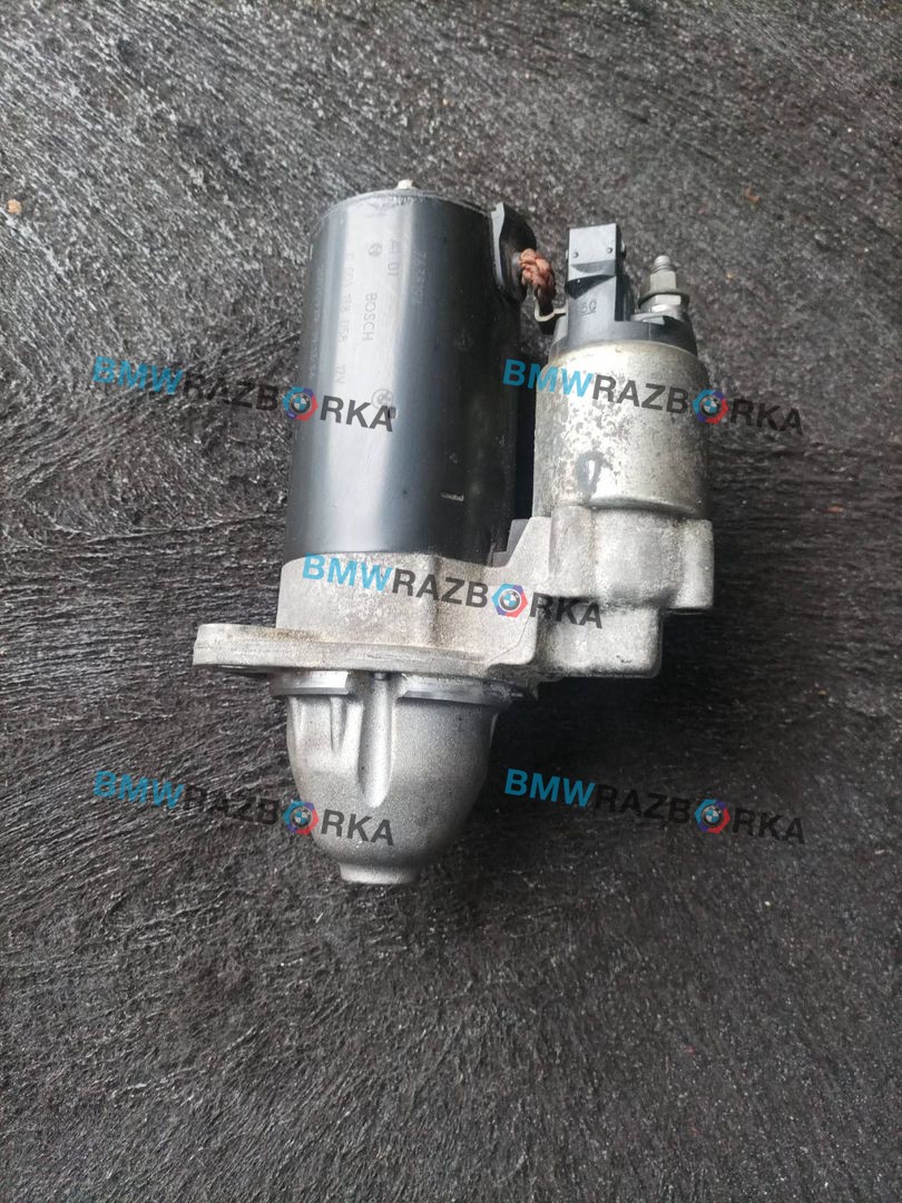 стартер BMW 3 серия F30/F31/F34 F30 2012, 2.0 л., N20 B20 A, бензин, АКПП, черный, седан, задний привод, правый руль, 7638194