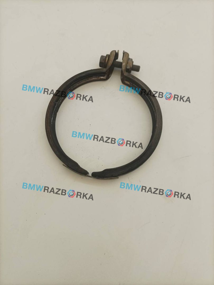 хомут глушителя BMW 3 серия F30/F31/F34 F30 2012, 2.0 л., N20 B20 A, бензин, АКПП, черный, седан, задний привод, правый руль, 7606136