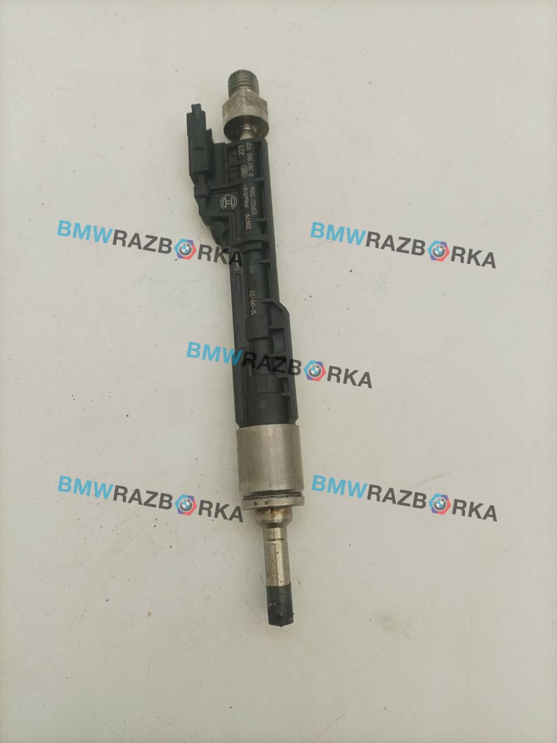 форсунка BMW 3 серия F30/F31/F34 F30 2012, 2.0 л., N20 B20 A, бензин, АКПП, черный, седан, задний привод, правый руль, 7639994, 0261500172