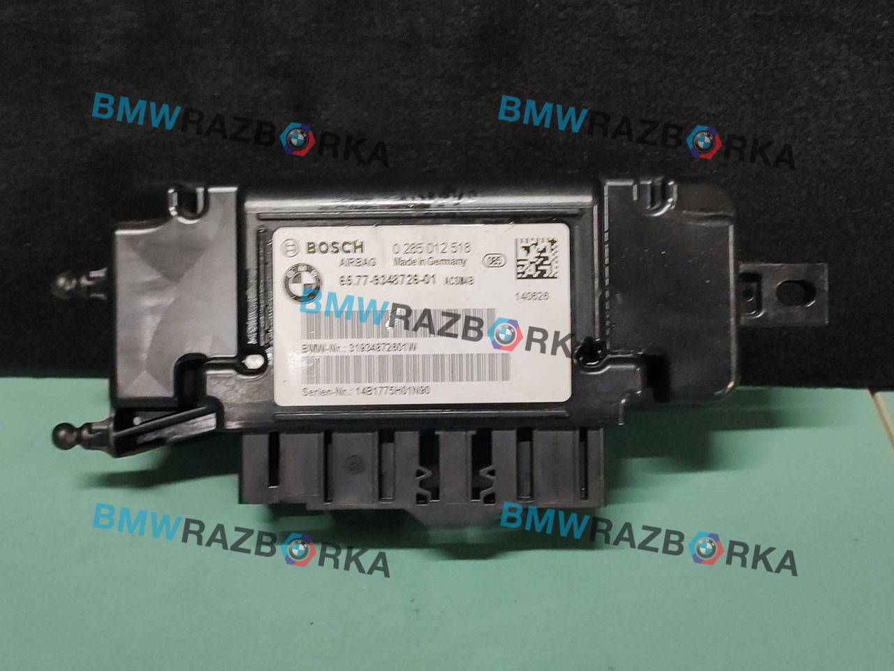 блок AirBag BMW 3 серия F30/F31/F34 [рестайлинг] F30 2015, 3.0 л., N57 D30 A, дизель, АКПП, a300, седан, полный привод, правый руль, 65779348726, 0285012518