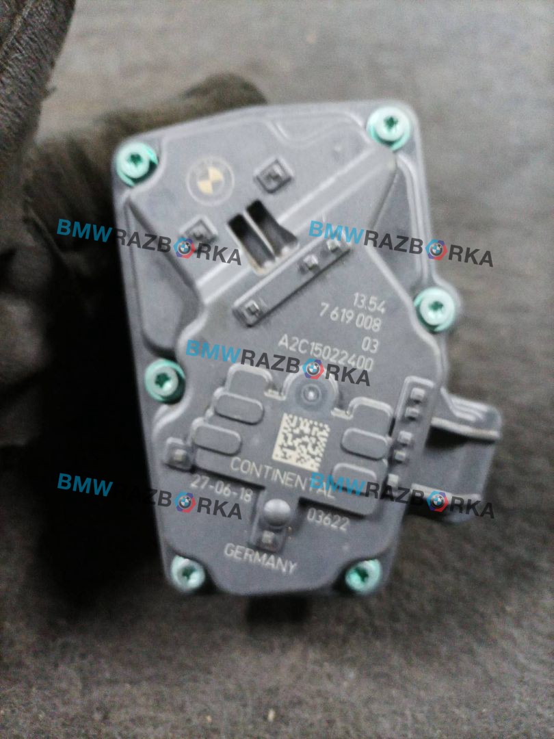 заслонка дроссельная BMW X2 F39 2018, 2.0 л., i, B48 A20 A, бензин, АКПП, внедорожник 5 дв., передний привод, правый руль, 7619008
