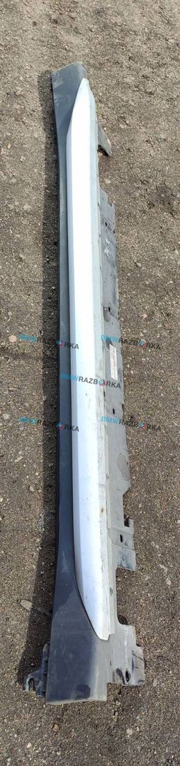 накладка на порог BMW X1 F48 2016, 1.8 л., дизель, 6МКПП, 668, внедорожник 5 дв., полный привод, правый руль