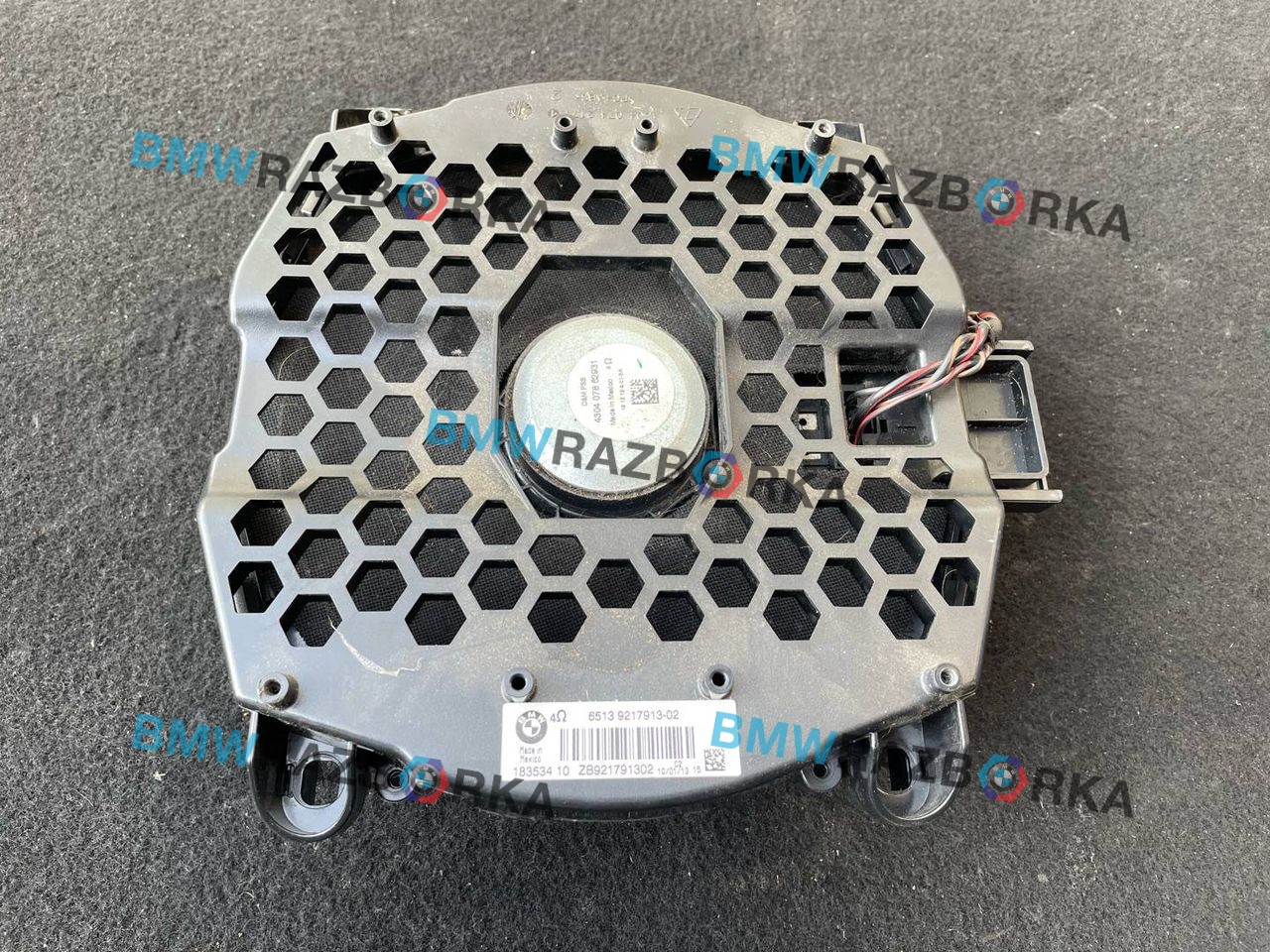 сабвуфер BMW X3 F25 2014, 2.0 л., N47 D20 C, дизель, МКПП, 475, внедорожник 5 дв., полный привод, правый руль, 9217913