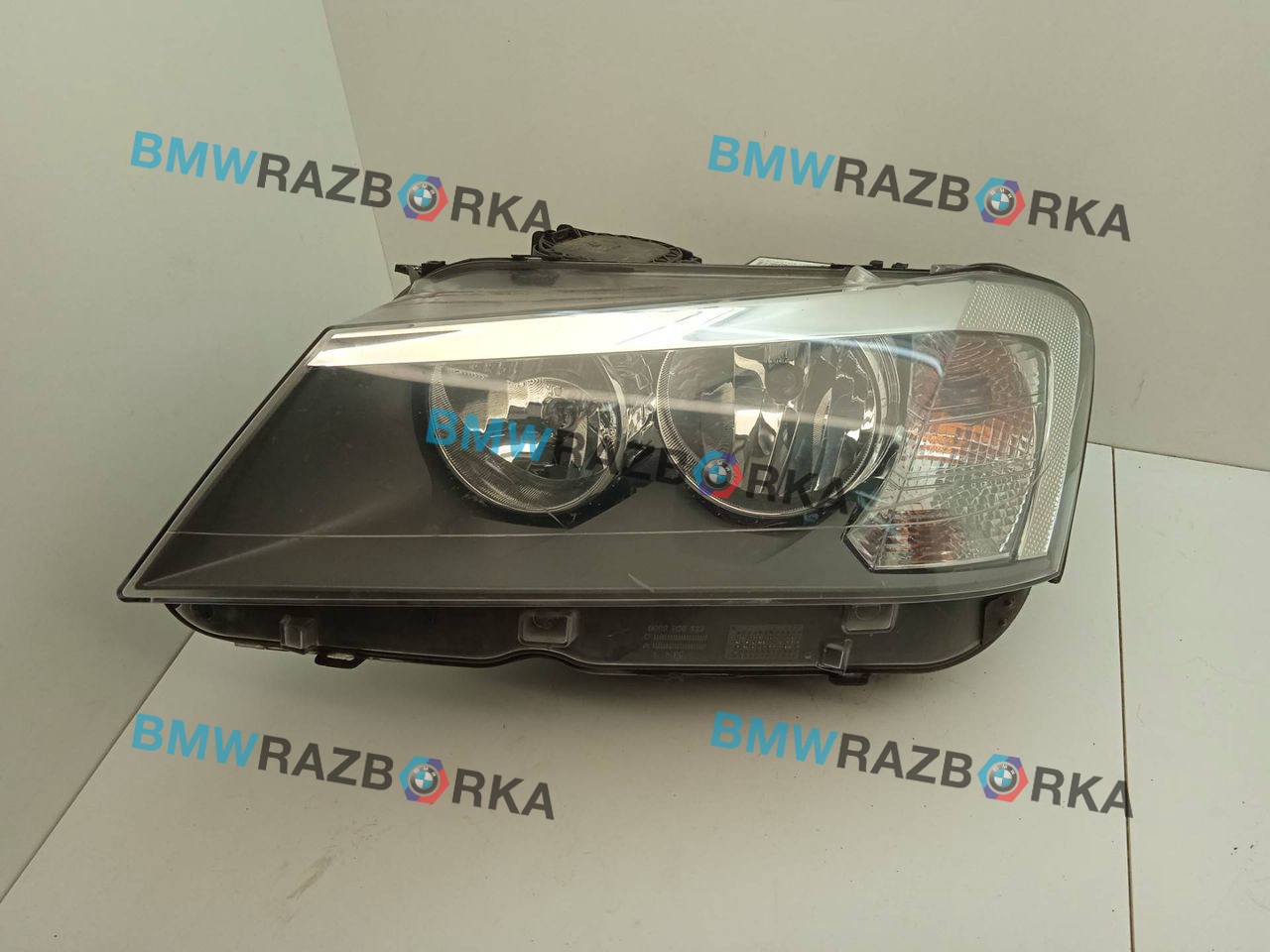 фара левая BMW X3 F25 2014, 2.0 л., N47 D20 C, дизель, МКПП, 475, внедорожник 5 дв., полный привод, правый руль, 7217289