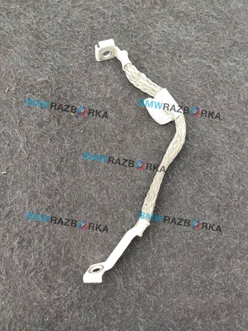 минусовой провод аккумулятора BMW 2 серия F44 2022, 1.5 л., i, B38 A15 A, бензин, АКПП, белый(300), седан, передний привод, правый руль, 8741637