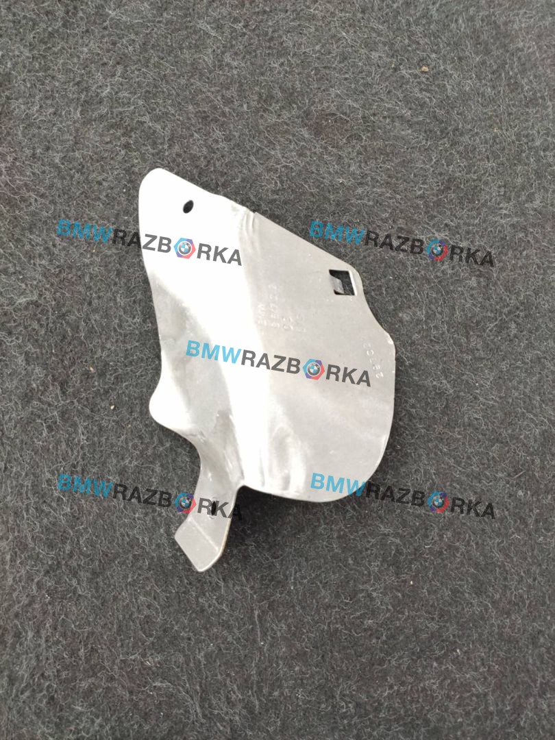 защита (экран) выпускного коллектора BMW 2 серия F44 2022, 1.5 л., i, B38 A15 A, бензин, АКПП, белый(300), седан, передний привод, правый руль, 8647242