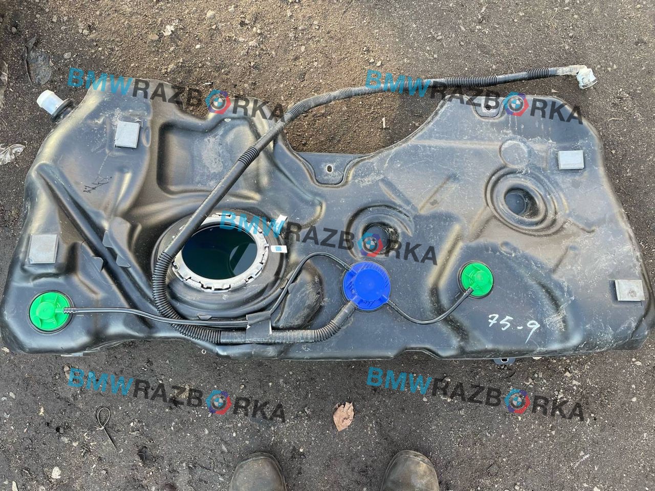 бак топливный BMW 2 серия F44 2022, 1.5 л., i, B38 A15 A, бензин, АКПП, белый(300), седан, передний привод, правый руль, 7460936