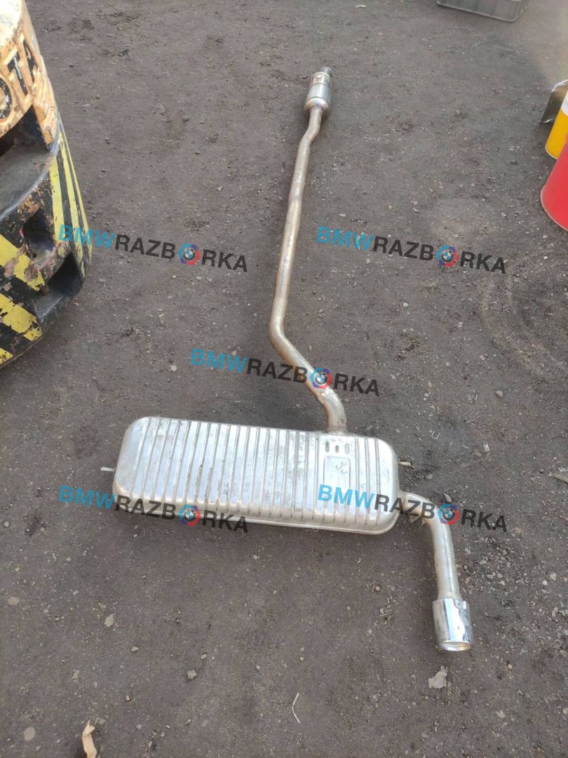 глушитель BMW 2 серия F44 2022, 1.5 л., i, B38 A15 A, бензин, АКПП, белый(300), седан, передний привод, правый руль, 9454315, 8690794, 82470248, 82546942, 8689343