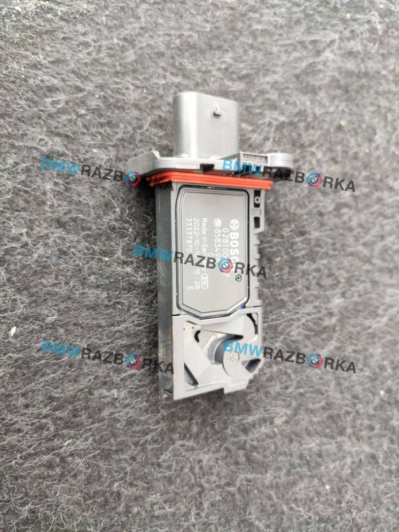 расходомер воздуха BMW 2 серия F44 2022, 1.5 л., i, B38 A15 A, бензин, АКПП, белый(300), седан, передний привод, правый руль, 8583496, 0281006597