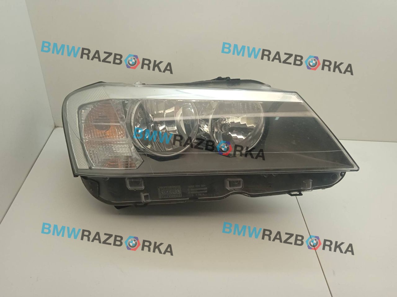 фара правая BMW X3 F25 2014, 2.0 л., N47 D20 C, дизель, МКПП, 475, внедорожник 5 дв., полный привод, правый руль, 7217290