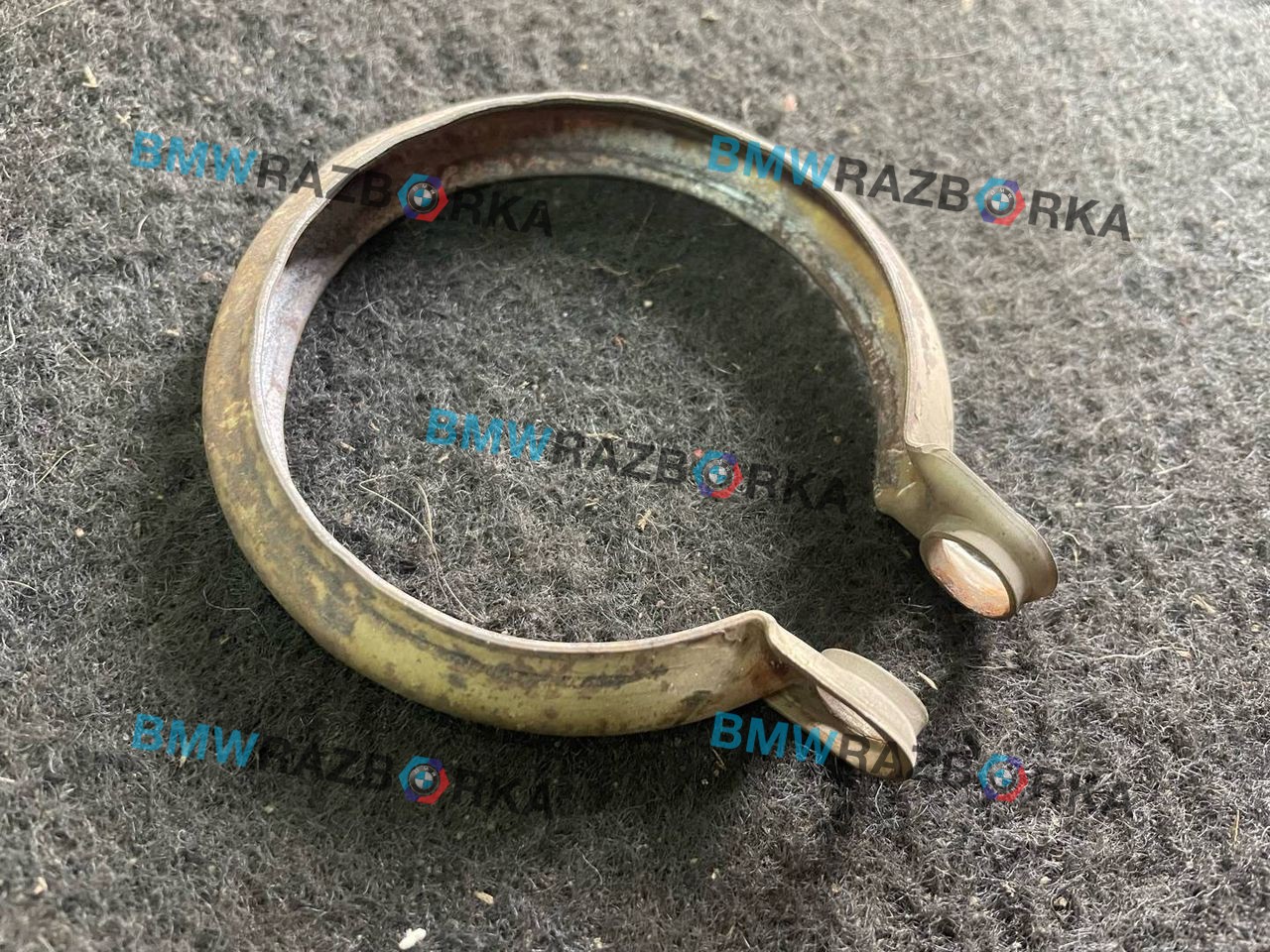 хомут глушителя BMW 1 серия F40 2020, 1.5 л., i, B38 A15 A, бензин, АКПП, b39, хетчбэк 5 дв., задний привод, правый руль