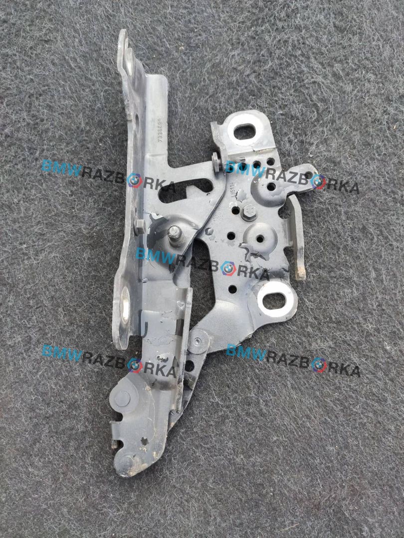 петля капота левая BMW 4 серия F32/F33 F32 2016, 2.0 л., N47 D20 C, дизель, АКПП, 475, купе, задний привод, правый руль, 7336699