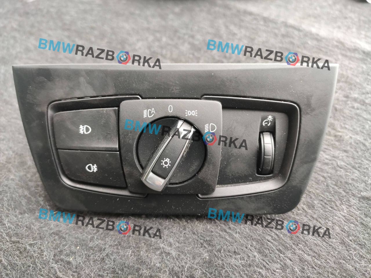 переключатель света BMW 4 серия F32/F33 F32 2016, 2.0 л., N47 D20 C, дизель, АКПП, 475, купе, задний привод, правый руль, 9265303