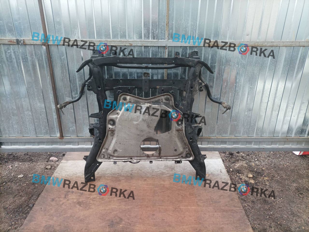 балка подвески передняя (подрамник) BMW X5 E70 [рестайлинг] 2013, 4.0 л., дизель, АКПП, 475, внедорожник 5 дв., правый руль, 6799718