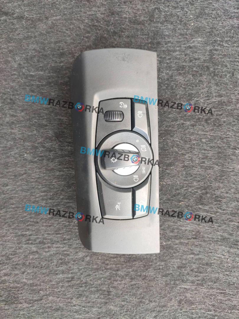 переключатель света BMW X5 E70 [рестайлинг] 2013, 4.0 л., дизель, АКПП, 475, внедорожник 5 дв., правый руль, 9134727