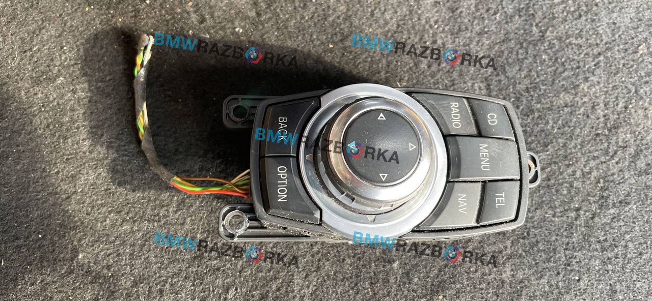 джойстик управления мультимедиа BMW 7 серия F01/F02 F02 2008, 3.0 л., N54 B30 A, бензин, АКПП, 475, седан, задний привод, правый руль, 9212449