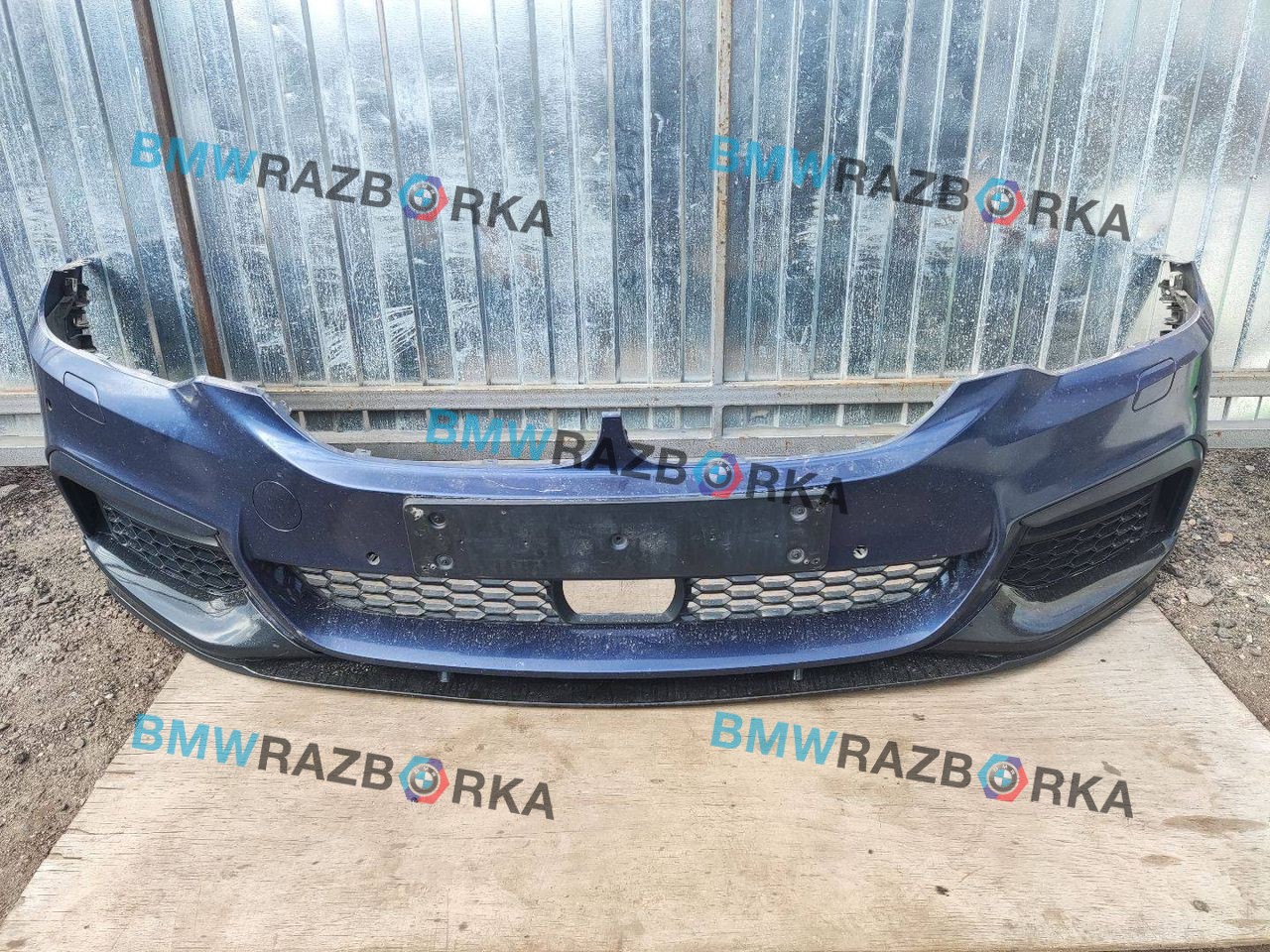 бампер передний BMW 5 серия G30/G31 G30 2019, 3.0 л., дизель, полный привод