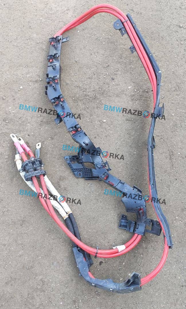 плюсовой провод аккумулятора BMW 5 серия G30/G31 2017, 3.0 л., дизель, АКПП, универсал, 6807323, 6807522