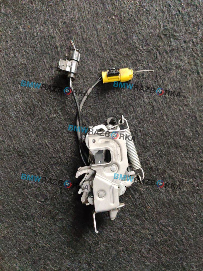 замок капота BMW 1 серия F40 2020, 1.5 л., i, B38 A15 A, бензин, АКПП, b39, хетчбэк 5 дв., задний привод, правый руль, 7468349