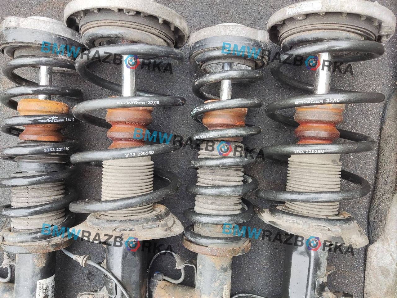 пружина передняя BMW X4 F26 2017, 3.0 л., N55 B30 A, бензин, АКПП, внедорожник 5 дв., полный привод