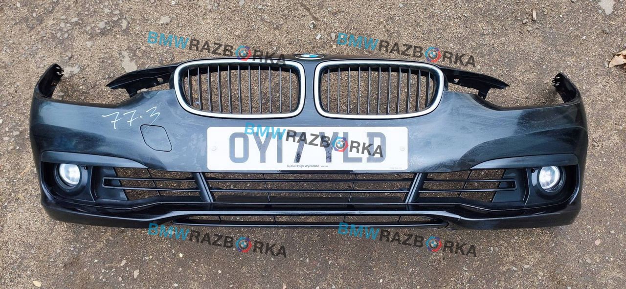 бампер передний BMW 3 серия F30/F31 [рестайлинг] F30 2017, 2.0 л., i, B48 B20 A, бензин, МКПП, 475, седан, задний привод, правый руль