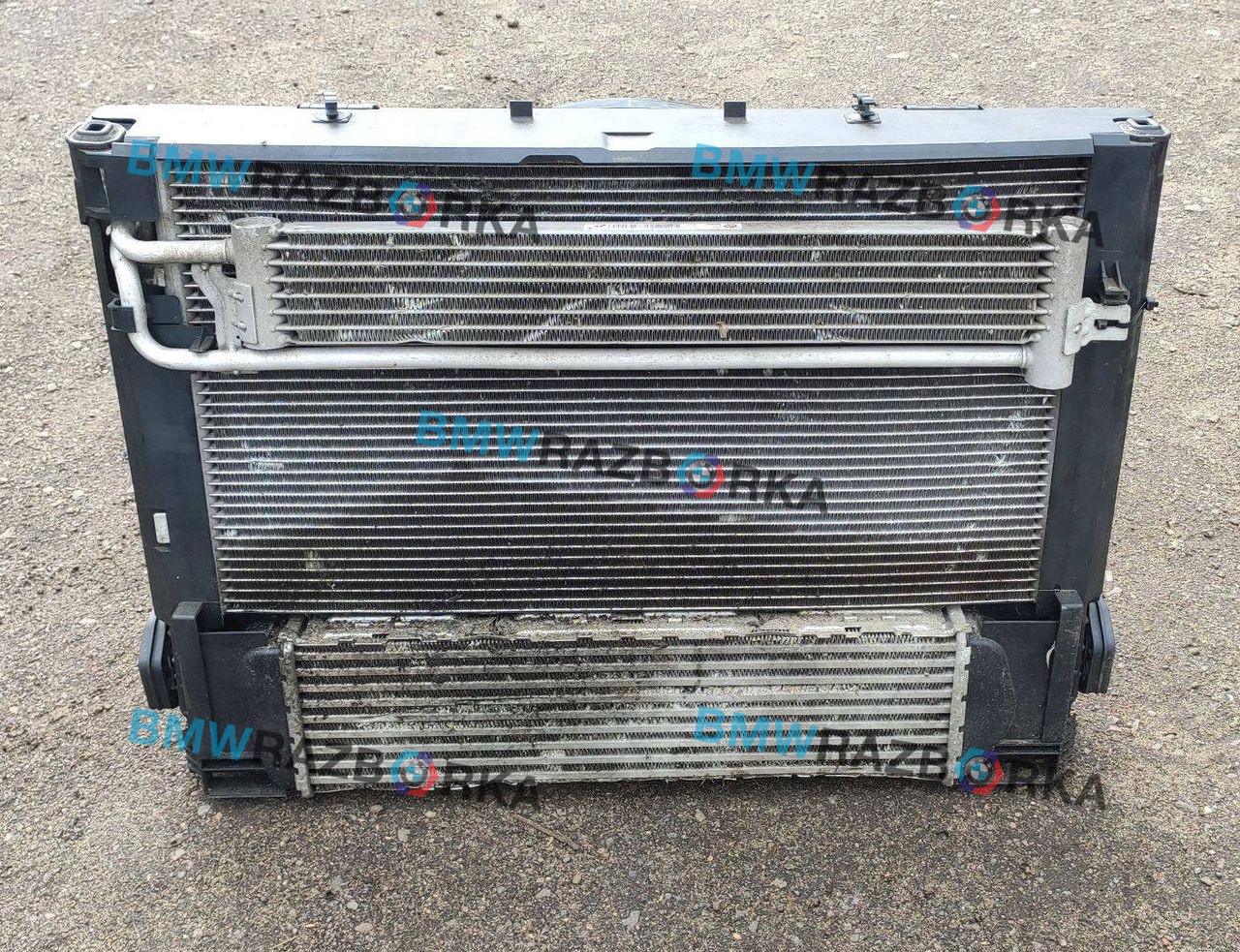 кассета радиаторов BMW M2 F87 2016, 3.0 л., i, N55 B30 A, бензин, МКПП, купе, задний привод, правый руль