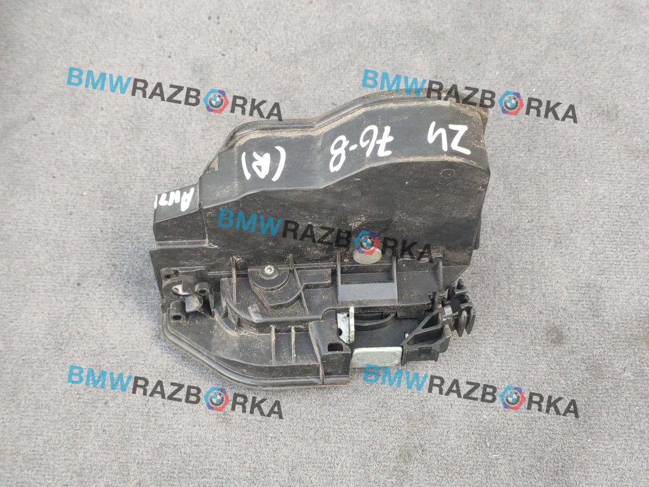 замок двери передней правой BMW Z4 E89 (2009 - 2016), 2.0 л., i, N20 B20 B, бензин, МКПП, b39 mineral-grau metallic, родстер, задний привод, правый руль, 7202144