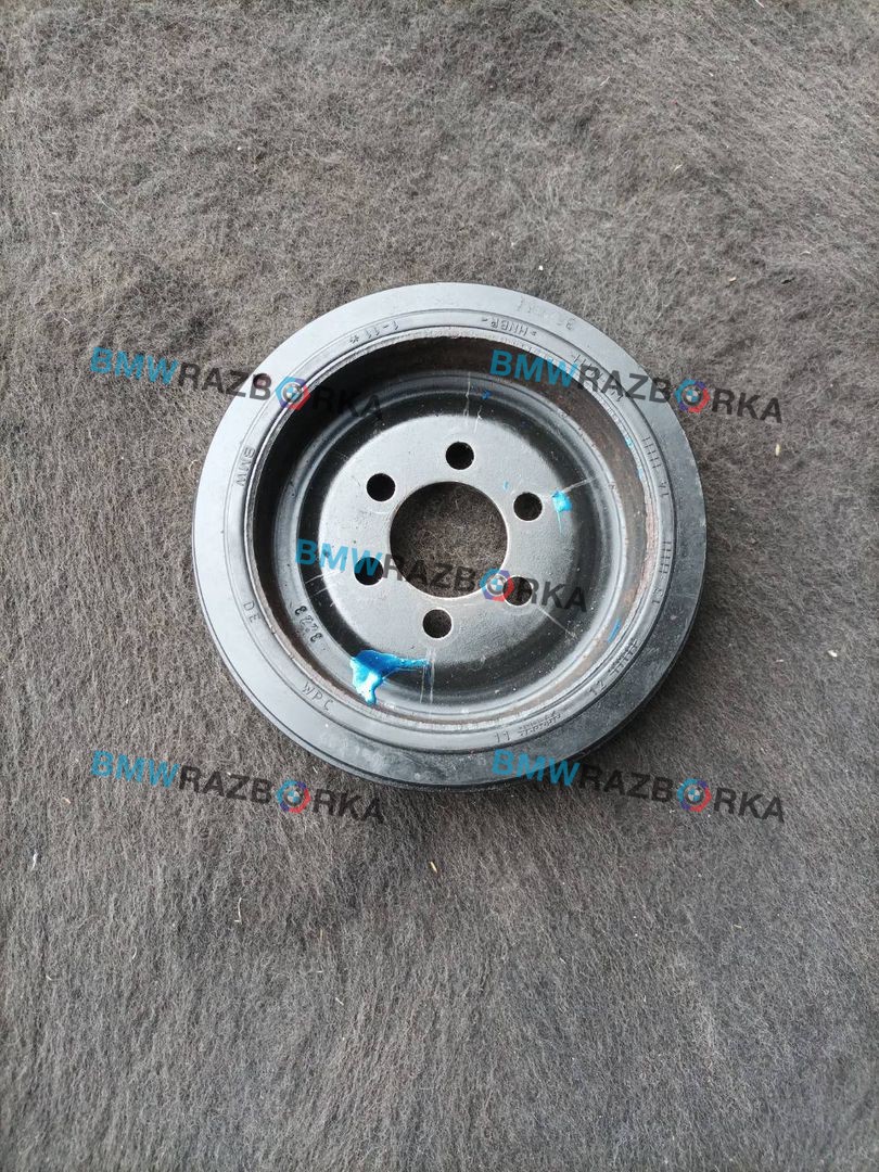 шкив коленвала BMW 3 серия F30/F31/F34 F30 2012, 2.0 л., N20 B20 A, бензин, АКПП, черный, седан, задний привод, правый руль, 7624102
