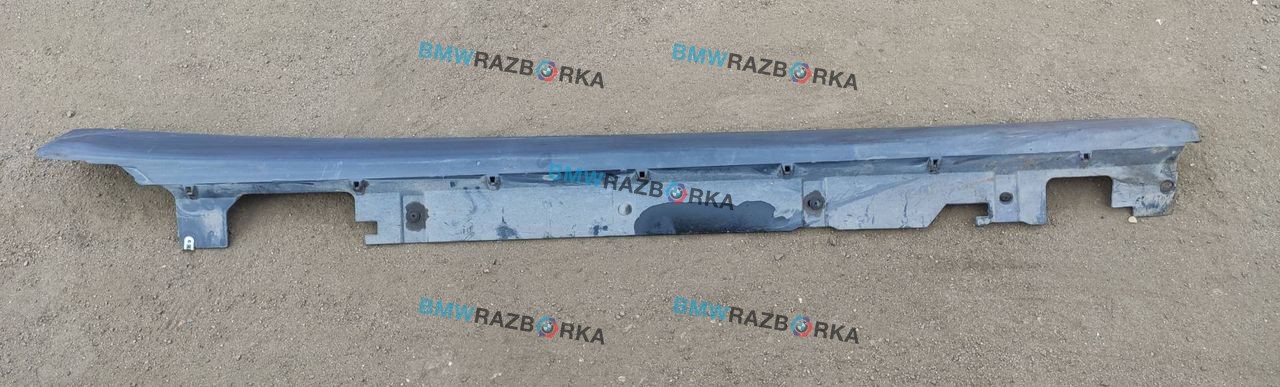 накладка на порог BMW X2 F39 2020, 2.0 л., B48 A20 A, бензин, белый, внедорожник 5 дв., правый руль, 51777426446, 7426446