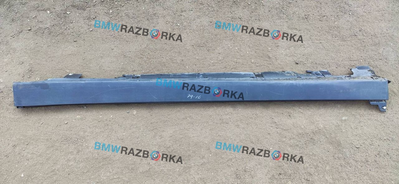 накладка на порог BMW X2 F39 2020, 2.0 л., B48 A20 A, бензин, белый, внедорожник 5 дв., правый руль, 51777426445, 7426445