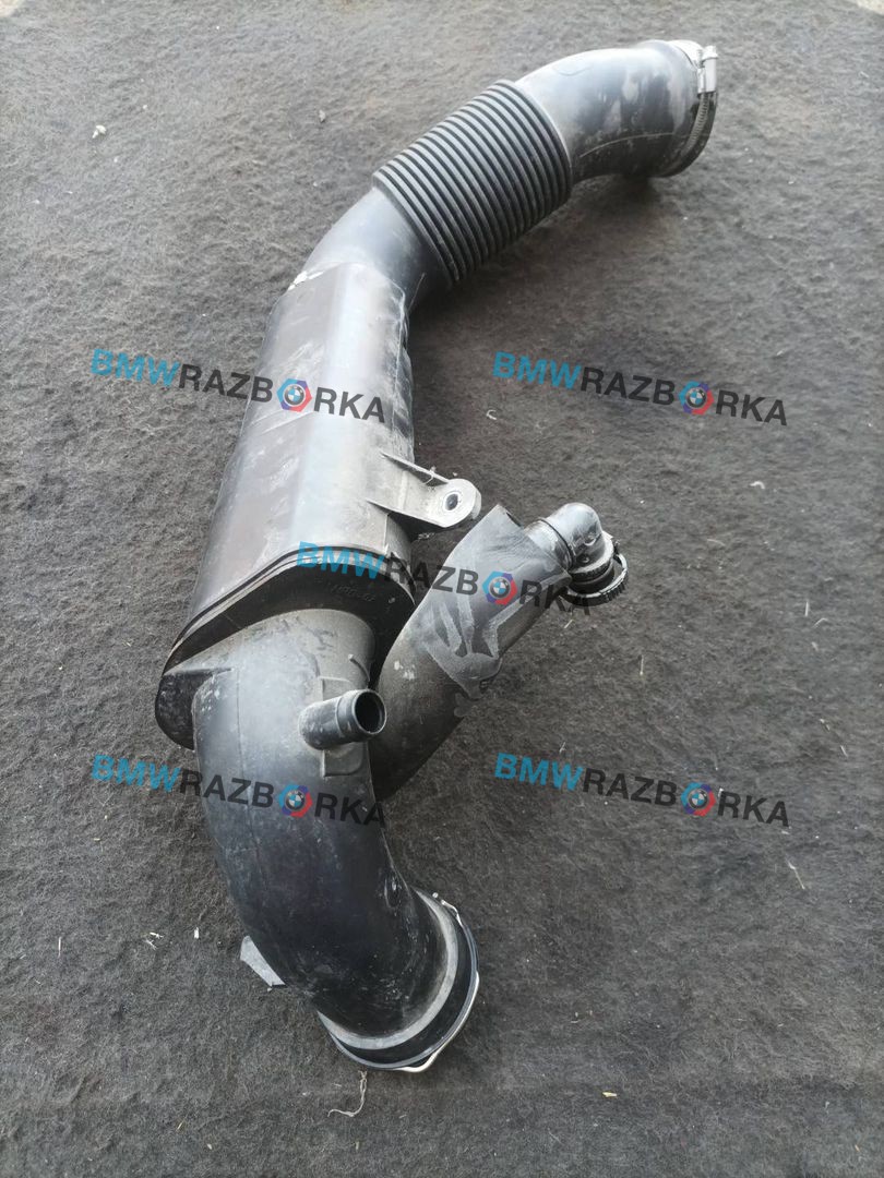 патрубок турбины BMW X2 F39 2020, 2.0 л., B48 A20 A, бензин, белый, внедорожник 5 дв., правый руль, 7619268