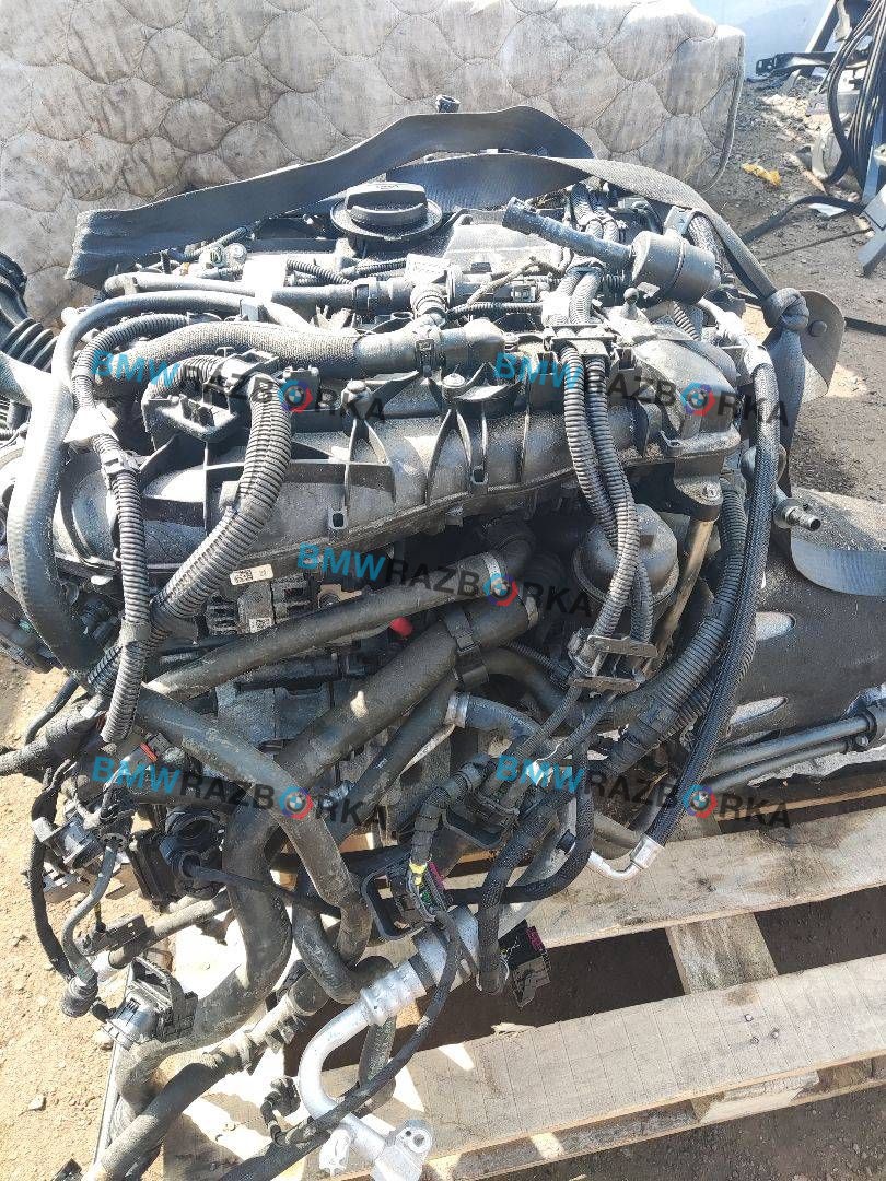 двигатель BMW 5 серия G30/G31 G30 2018, 2.0 л., B48 B20 A, бензин, АКПП, синий, седан, задний привод, правый руль, B48B20B
